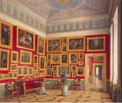 Hau Edward Petrovich Interiors of the New Hermitage. The Study of Italian Art02 - Hermitage